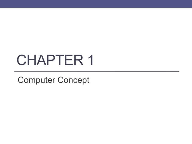 Chapter 1 computers 