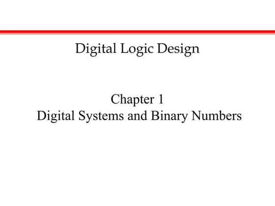 Binary number system | PPT