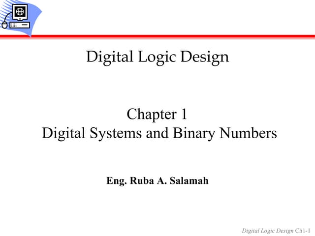 Chapter 1 Digital Systems And Binary Numbers2 Ppt Chapter 1 Digital Systems And Binary Numbers2 Ppt
