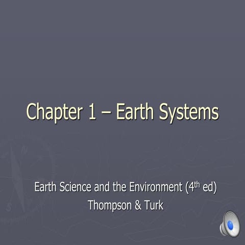 HPU NCS2200 Chapter1 earth systems lecture