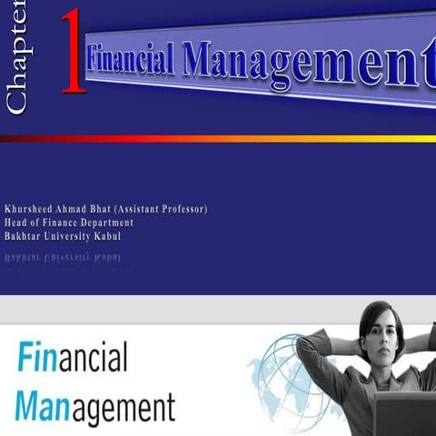 Chapter 1 – financial management