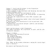 Chapter 1 Goals and Governance of the CorporationChapter 1 Le