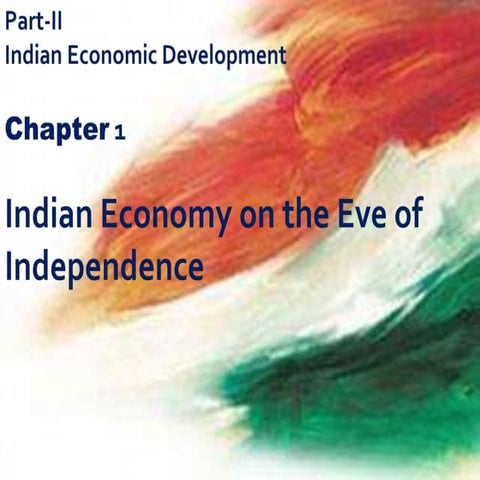 Chapter 1 indian economy