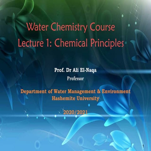 Chapter 1 Introduction to hydrogeochemistry.pptx