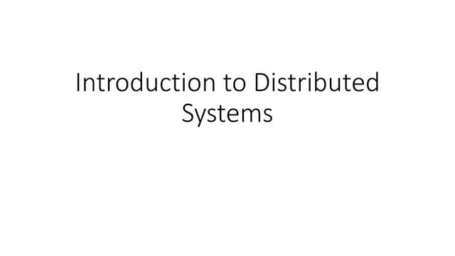 Chapter Introductionn to distributed system .pptx