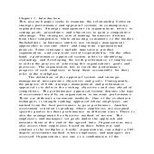 Chapter 1 IntroductionThis research paper seeks to examine the re