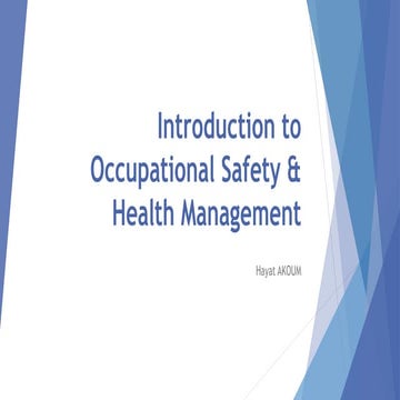 Chapter 1 Introduction to Occupational Safety & Health Management.pptx