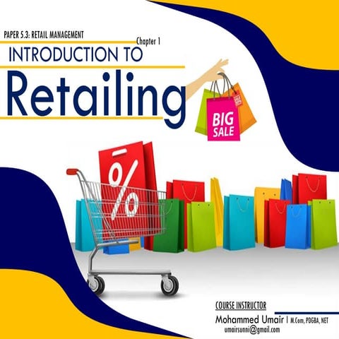 Introduction to retialing