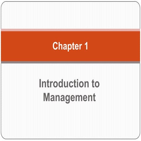 Chapter 1 intro to mgmt + planning 4 students