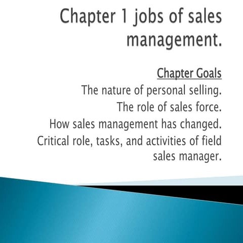 sales management
