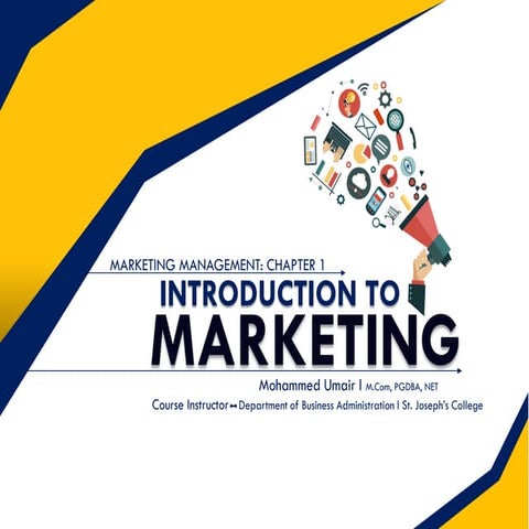 Introduction to Marketing