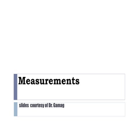 Chapter1 measurements from rpg