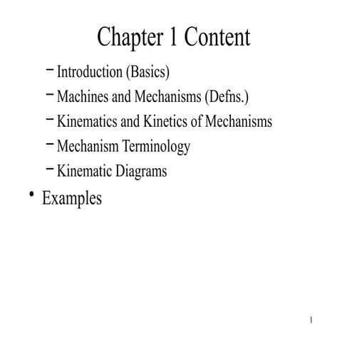 Chapter 1 Mechanisms of Machinery (Intro).pptx