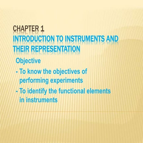 Functional elements of an instrument | PPTX