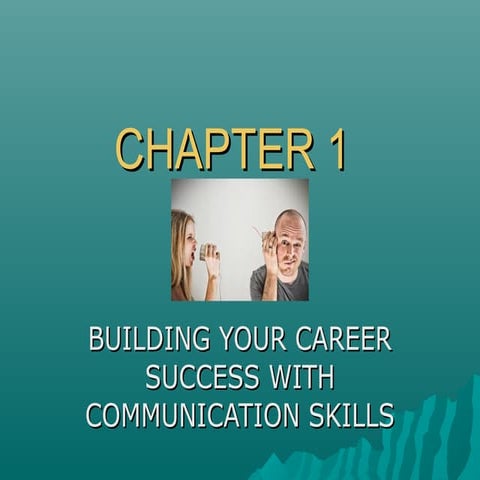 Business Communications Chapter 1 notes