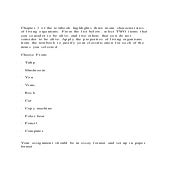 Chapter 1 of the textbook highlights three main characteristics | DOCX