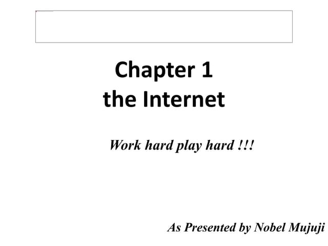 Chapter 1 one html