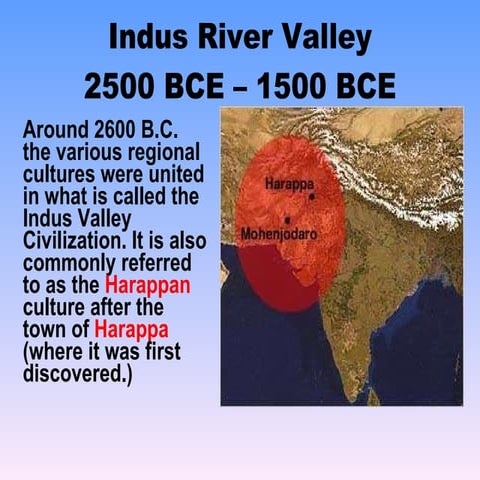 Chapter 1 Overview   Indus Valley