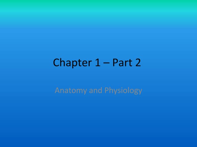 Introduction to pathophysiology | PPTX