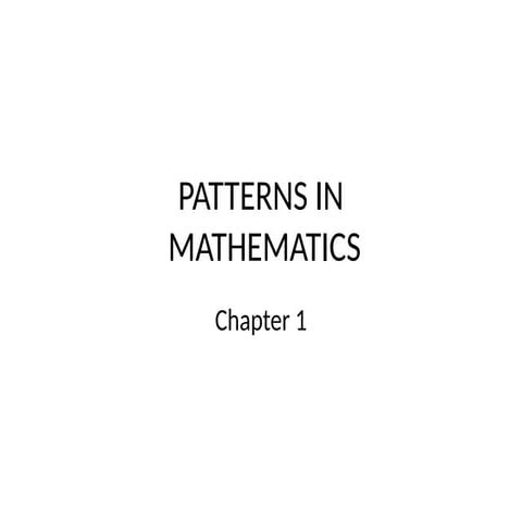 chapter 1 class6 pattern in maths notes .pptx