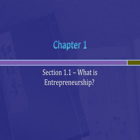 Chapter 1 presentation 1