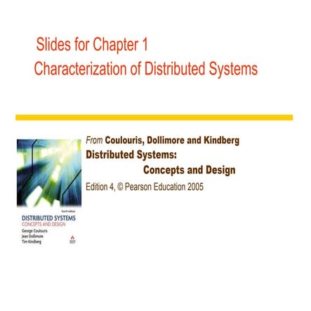 Chapter 1 Characterization of Distributed Systems | PPT | Internet ...