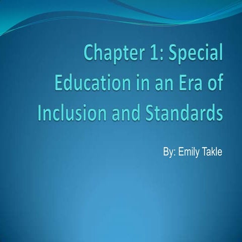 Teaching learners with special needs | PPT