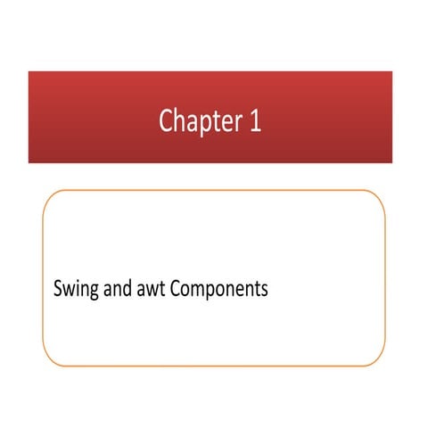 Java Swing | PPTX