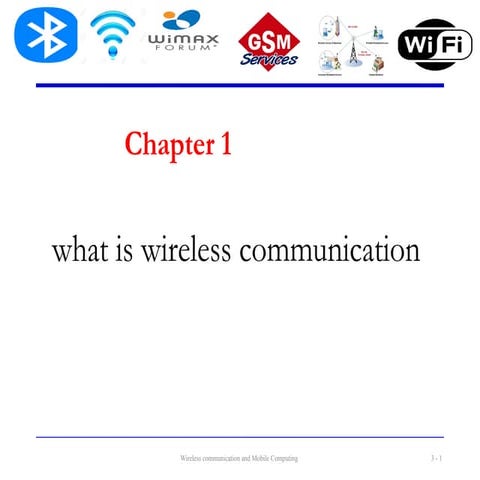 Comprehensive Overview of Wireless Communication Technologies and ...