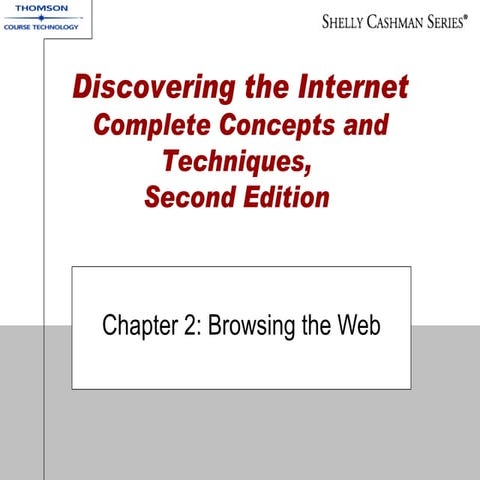 Chapter 2 Browsing the Web | PPT