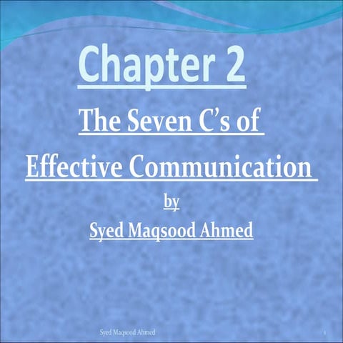 business communication ,effective business communication Chapter 2