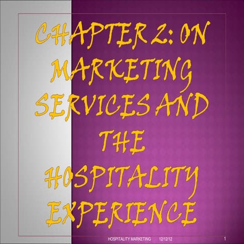 Hospitality Marketing