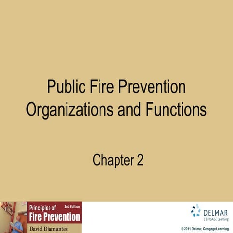 Fire Prevention Chapter 2 Ppt