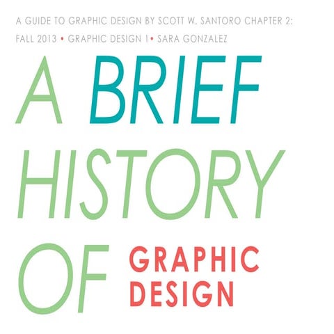 A Brief History of Graphic Design