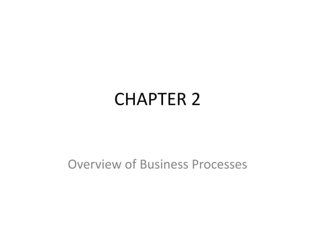 Overview of Business Process