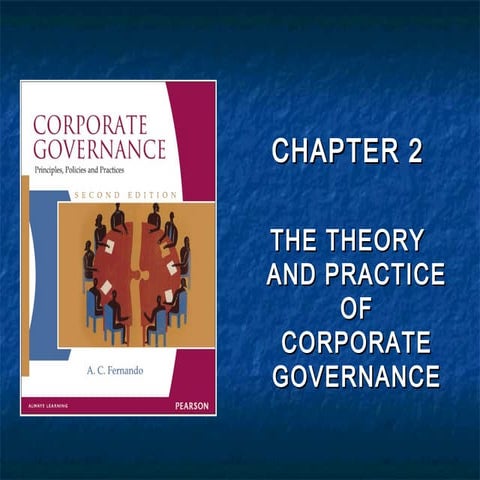 Chapter 2 corporate goverance