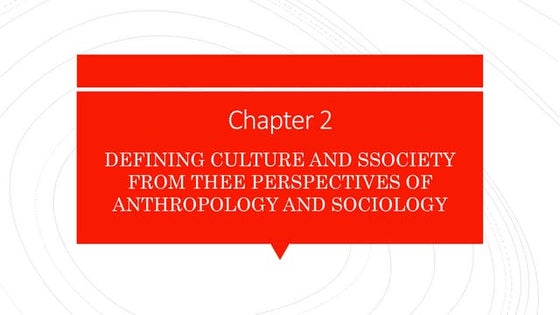 Lesson 1 human cultural variation, social differences, social | PPT