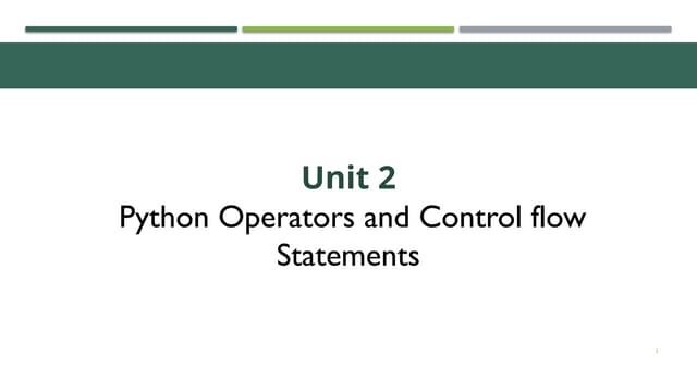 Chapter 2-Python and control flow statement.pptx