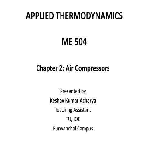 Compressors pdf form ioe purwanchal campus