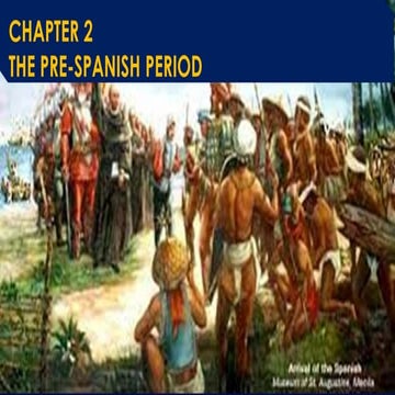 Exploring Pre-Spanish Philippine Literature and Cultural Heritage | PDF