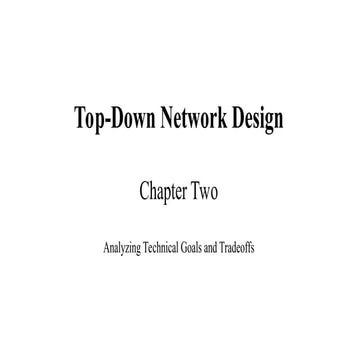 Chapter 2 - Analyzing Technical Goals and Tradeoffs.ppt