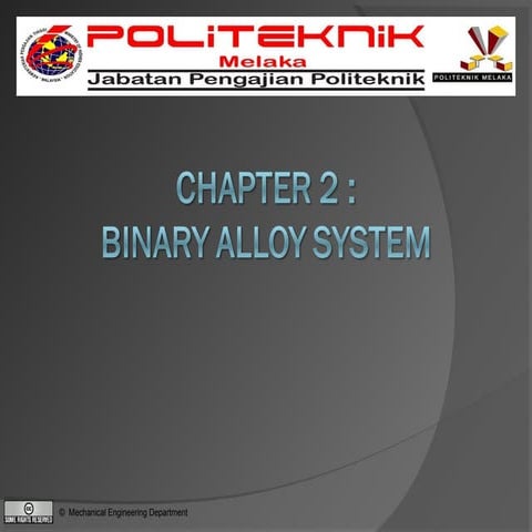 Material Technology: Chapter 2