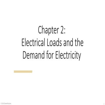Chapter 2 - Electrical Loads part I.pptx