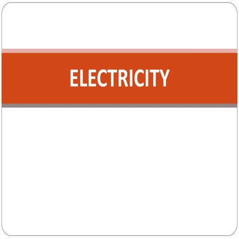 Chapter1: Electricity
