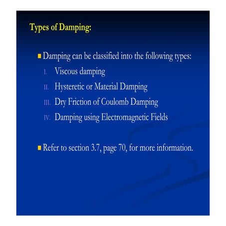 Chapter 2 lecture 2 mechanical vibration | PDF
