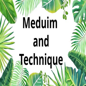 CHAPTER 2 -Medium of visual Art & Technique.pptx