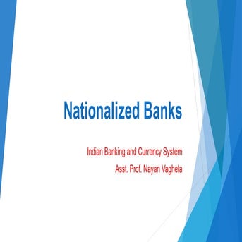 Chapter 2  Nationalized banks