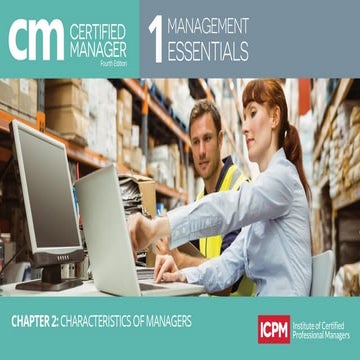 Enduring Characteristics:  Personality Traits