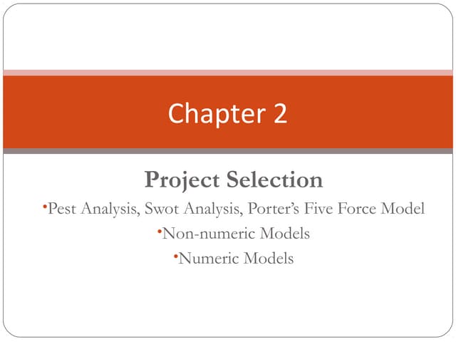 project selection
