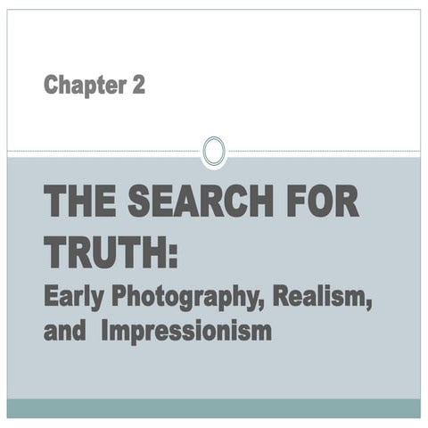 Chapter 2   the search for truth